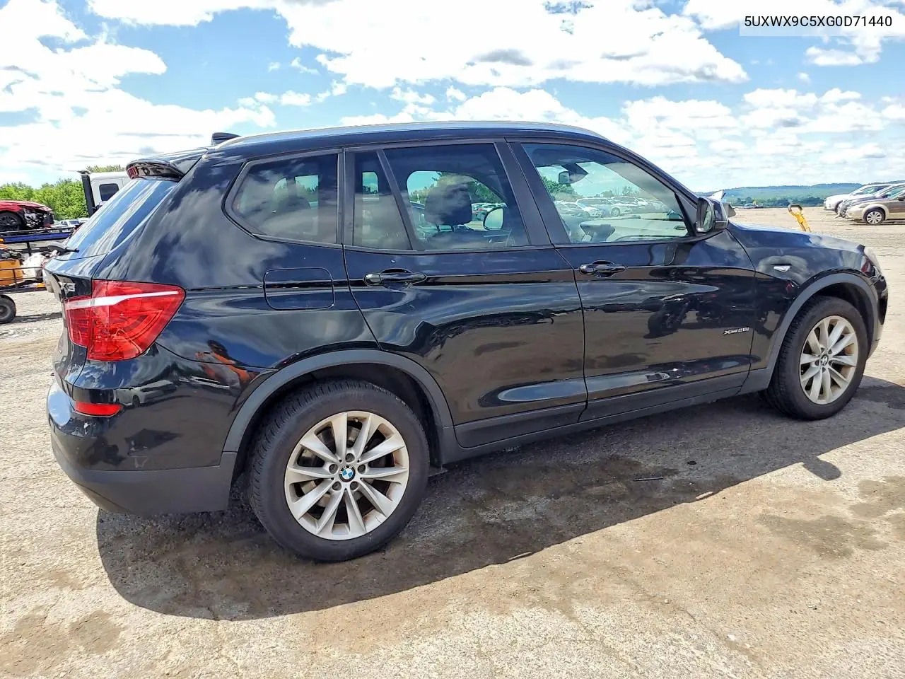 2016 BMW X3 xDrive28I VIN: 5UXWX9C5XG0D71440 Lot: 57462186