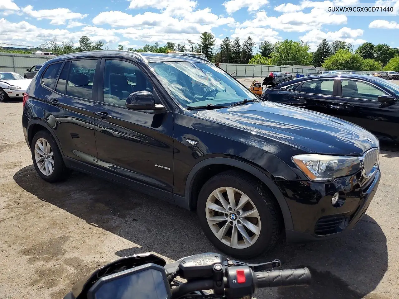 2016 BMW X3 xDrive28I VIN: 5UXWX9C5XG0D71440 Lot: 57462186