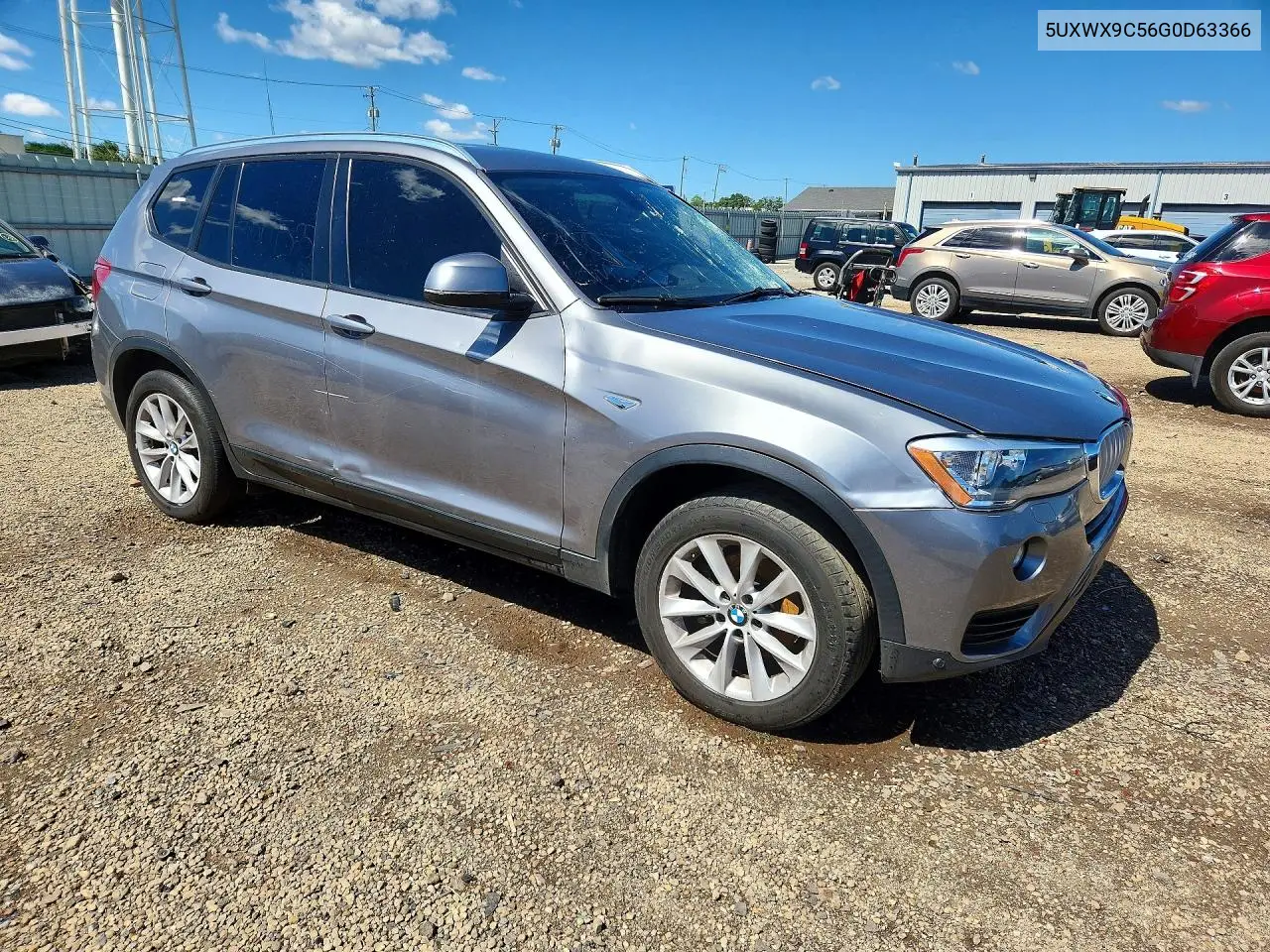 2016 BMW X3 xDrive28I VIN: 5UXWX9C56G0D63366 Lot: 57483986
