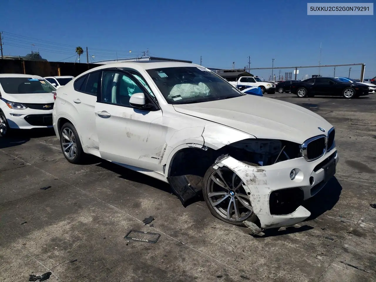 2016 BMW X6 xDrive35I VIN: 5UXKU2C52G0N79291 Lot: 58059866