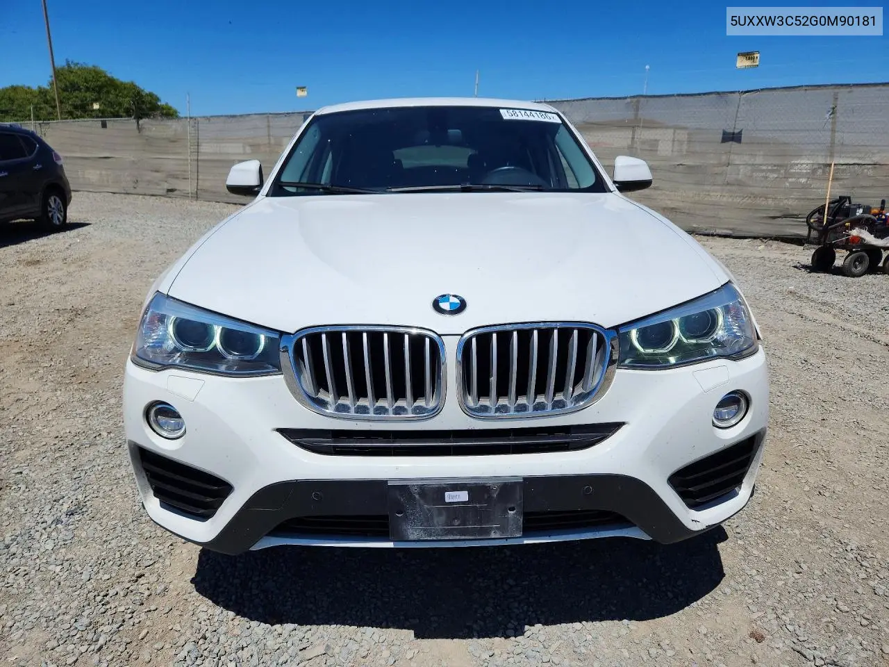 2016 BMW X4 xDrive28I VIN: 5UXXW3C52G0M90181 Lot: 58144186