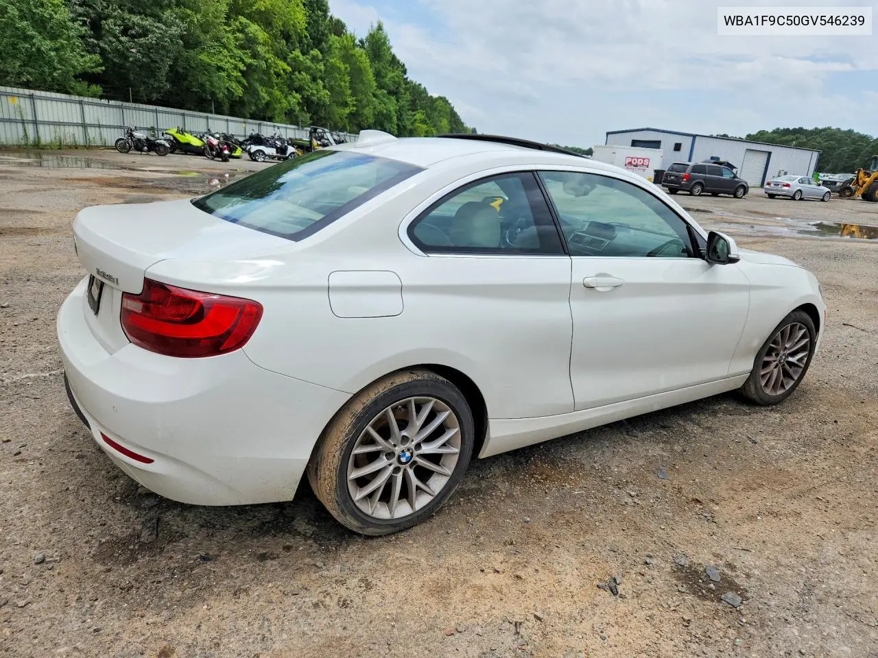 2016 BMW 228 I Sulev VIN: WBA1F9C50GV546239 Lot: 58278296