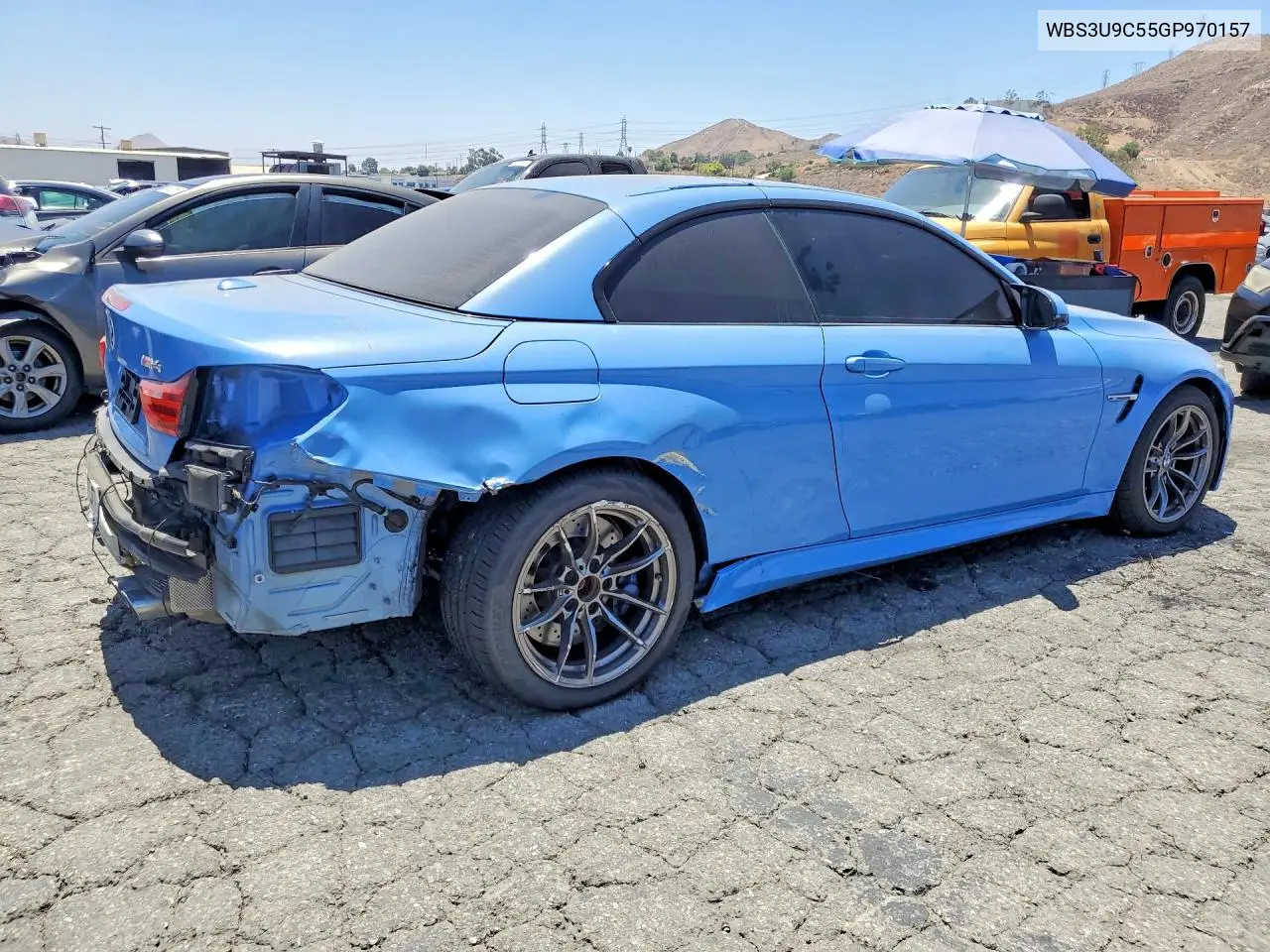 2016 BMW M4 VIN: WBS3U9C55GP970157 Lot: 58311536