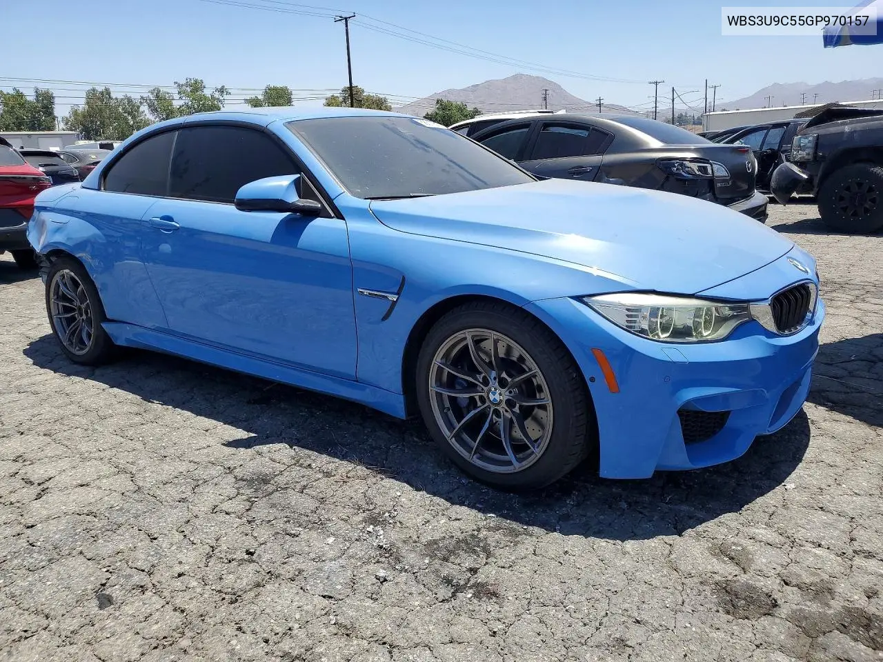 2016 BMW M4 VIN: WBS3U9C55GP970157 Lot: 58311536