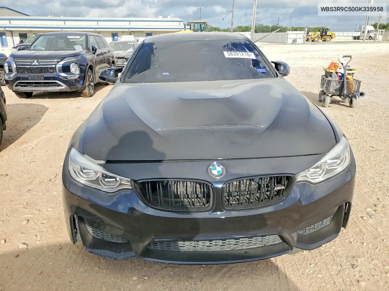 2016 BMW M4 VIN: WBS3R9C50GK335958 Lot: 58391216