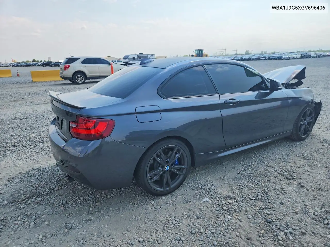 2016 BMW M235Xi VIN: WBA1J9C5XGV696406 Lot: 58480776