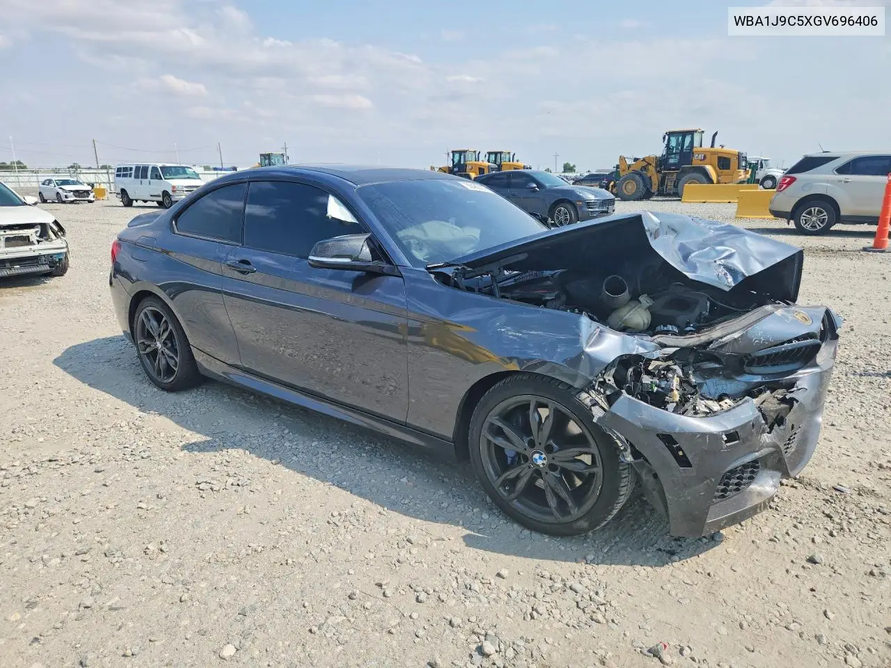 2016 BMW M235Xi VIN: WBA1J9C5XGV696406 Lot: 58480776