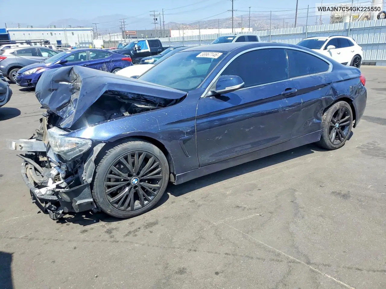 2016 BMW 428 I VIN: WBA3N7C54GK225550 Lot: 58967146
