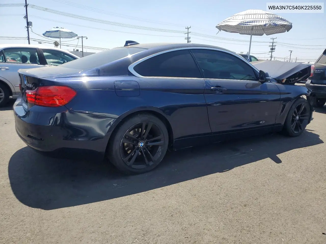 2016 BMW 428 I VIN: WBA3N7C54GK225550 Lot: 58967146