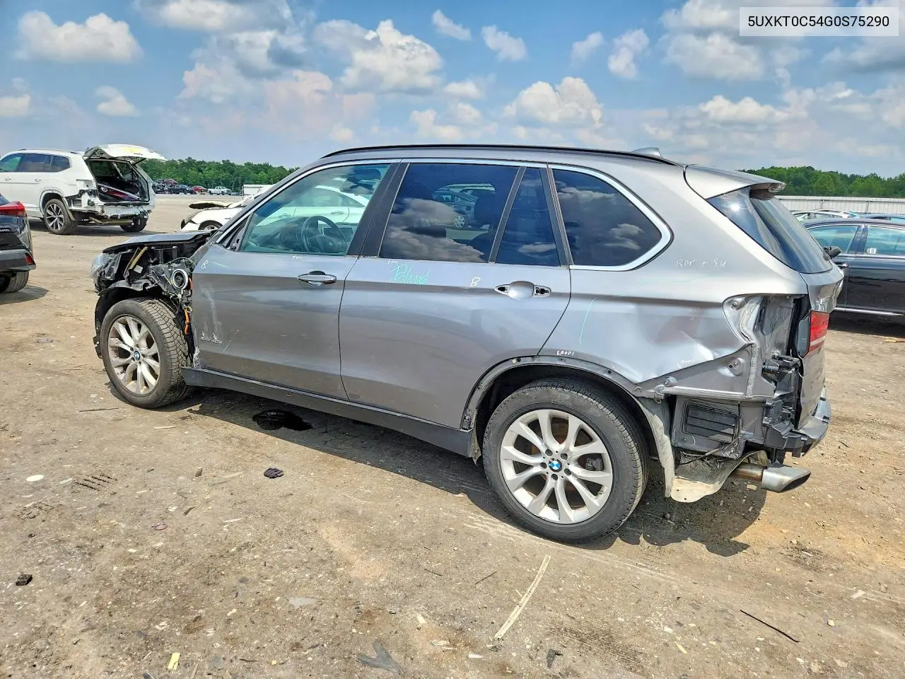 2016 BMW X5 Xdr40E VIN: 5UXKT0C54G0S75290 Lot: 58969986