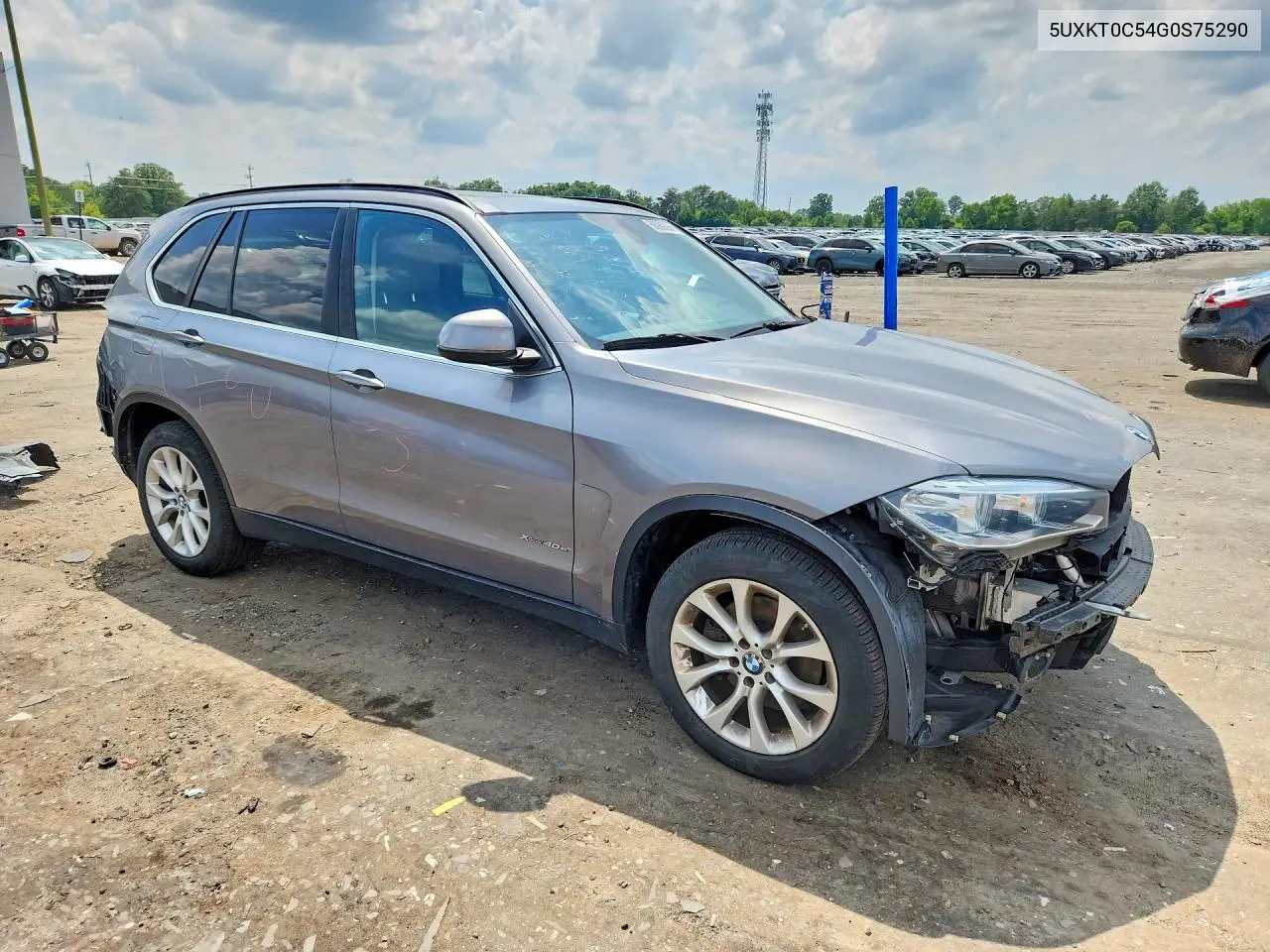 2016 BMW X5 Xdr40E VIN: 5UXKT0C54G0S75290 Lot: 58969986