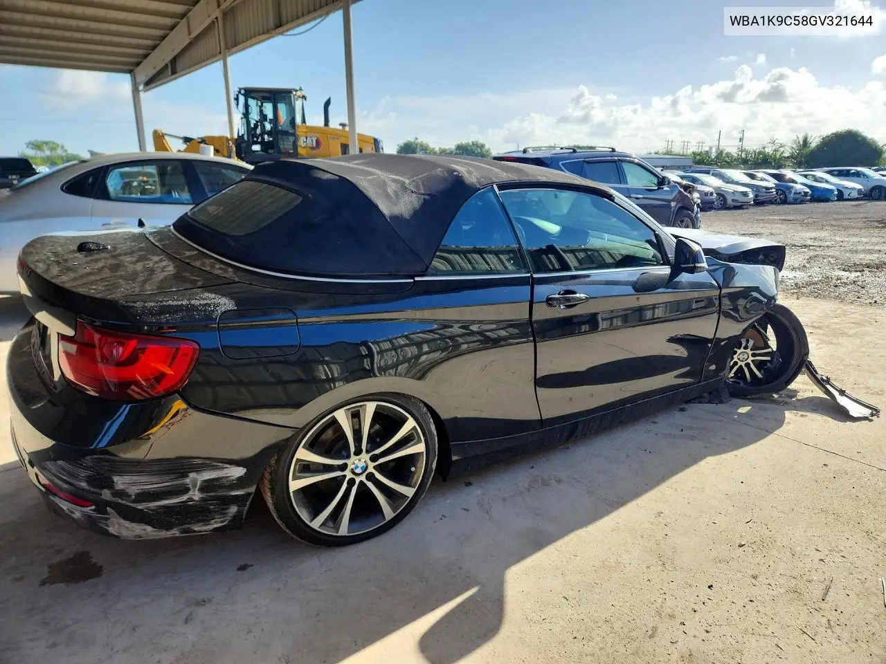 2016 BMW 228 I Sulev VIN: WBA1K9C58GV321644 Lot: 59166306
