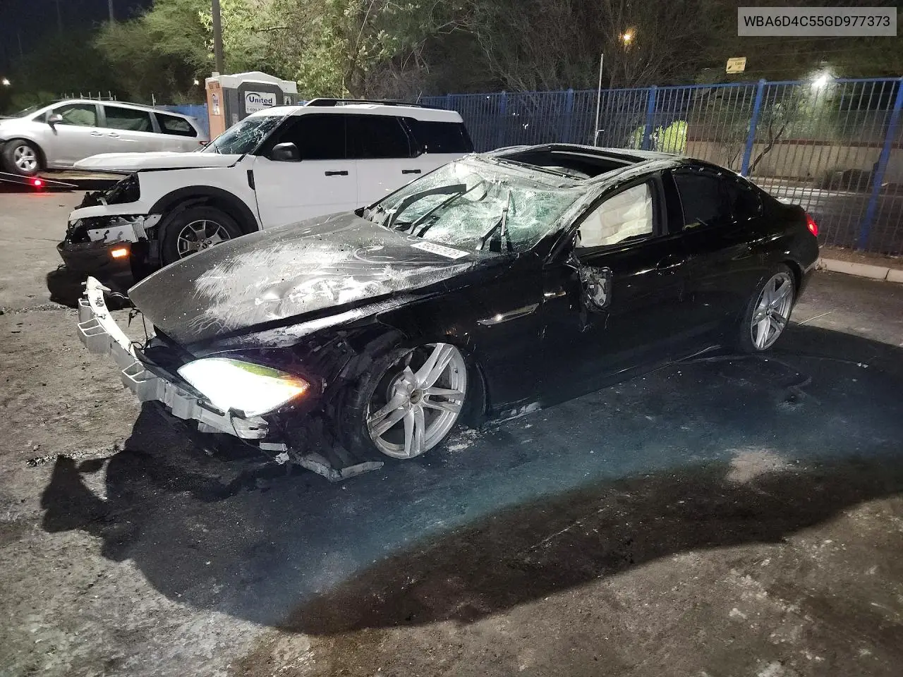2016 BMW 650 I Gran Coupe VIN: 977373 Lot: 59557976