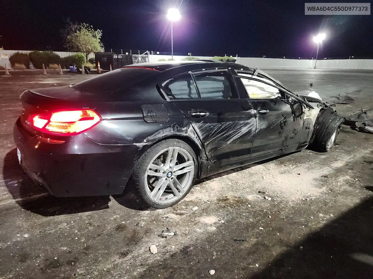 2016 BMW 650 I Gran Coupe VIN: 977373 Lot: 59557976