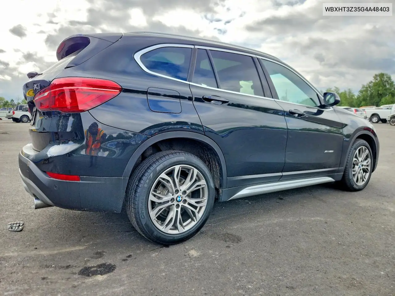 2016 BMW X1 xDrive28I VIN: WBXHT3Z35G4A48403 Lot: 59667636