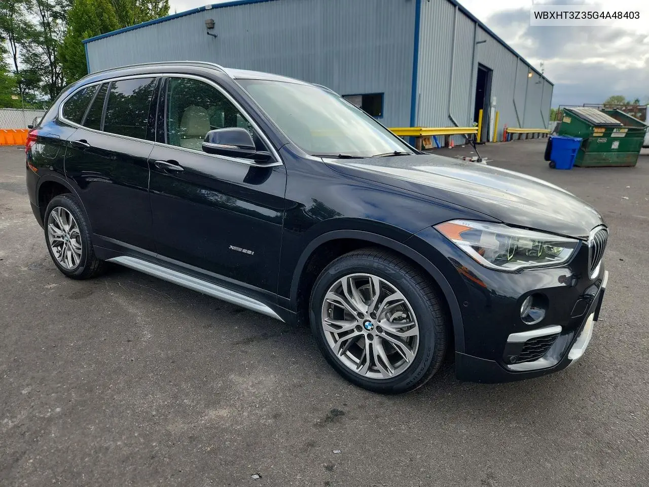 2016 BMW X1 xDrive28I VIN: WBXHT3Z35G4A48403 Lot: 59667636