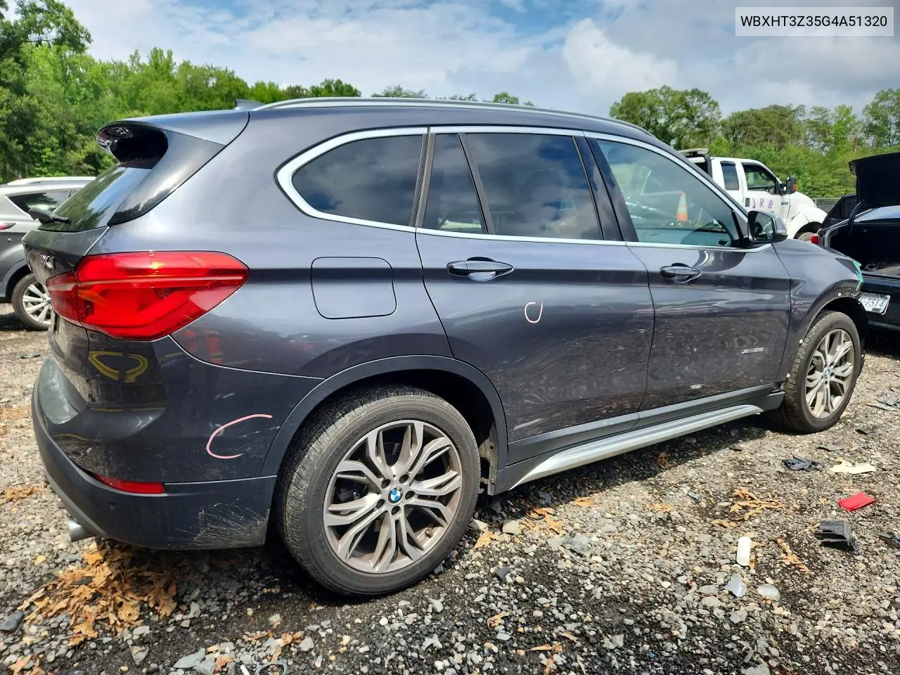 2016 BMW X1 xDrive28I VIN: WBXHT3Z35G4A51320 Lot: 60240846