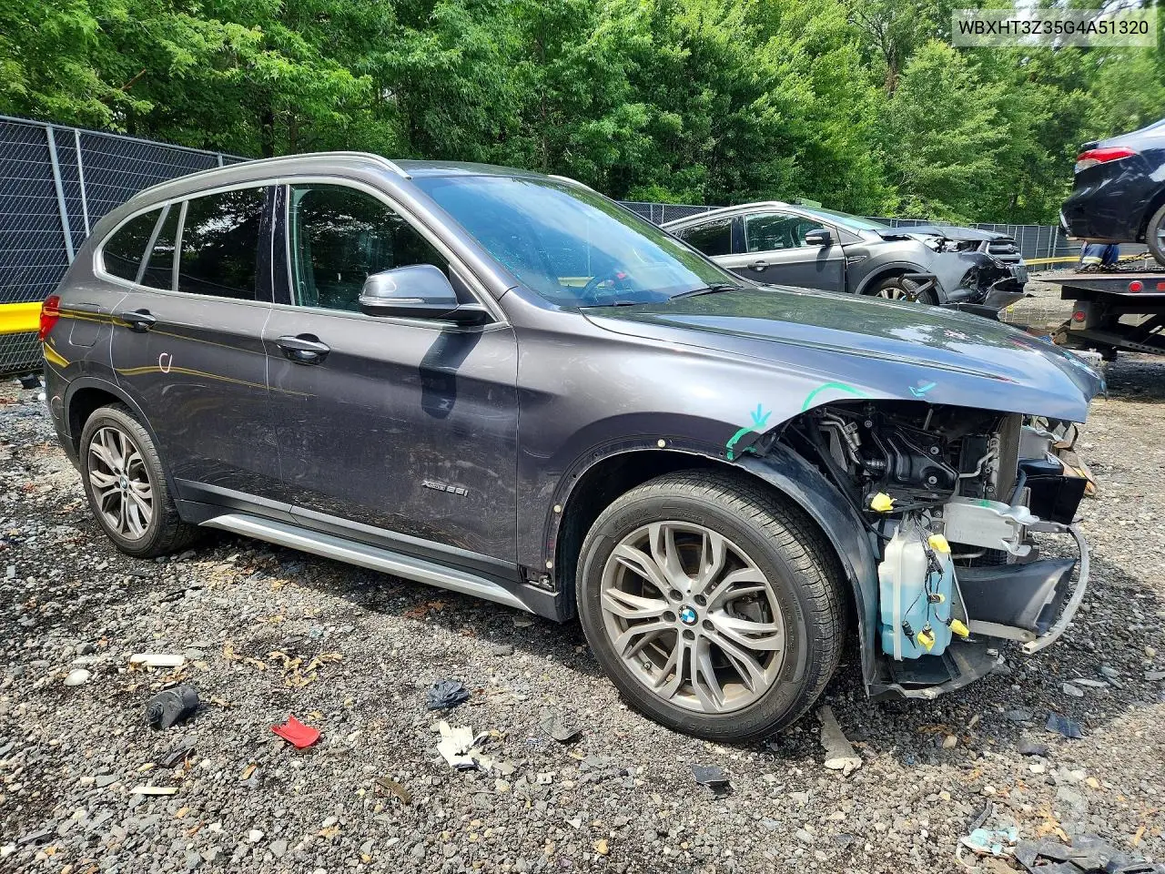 2016 BMW X1 xDrive28I VIN: WBXHT3Z35G4A51320 Lot: 60240846
