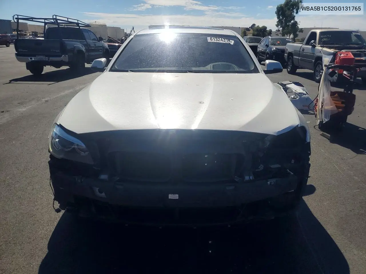 2016 BMW 535 I VIN: WBA5B1C52GG131765 Lot: 61324316