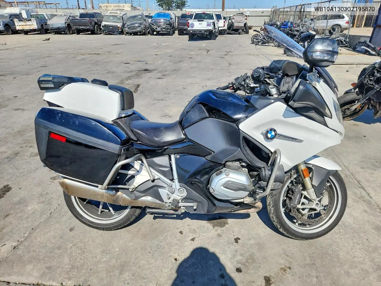 2016 BMW R1200 Rt VIN: WB10A1303GZ195870 Lot: 61345436