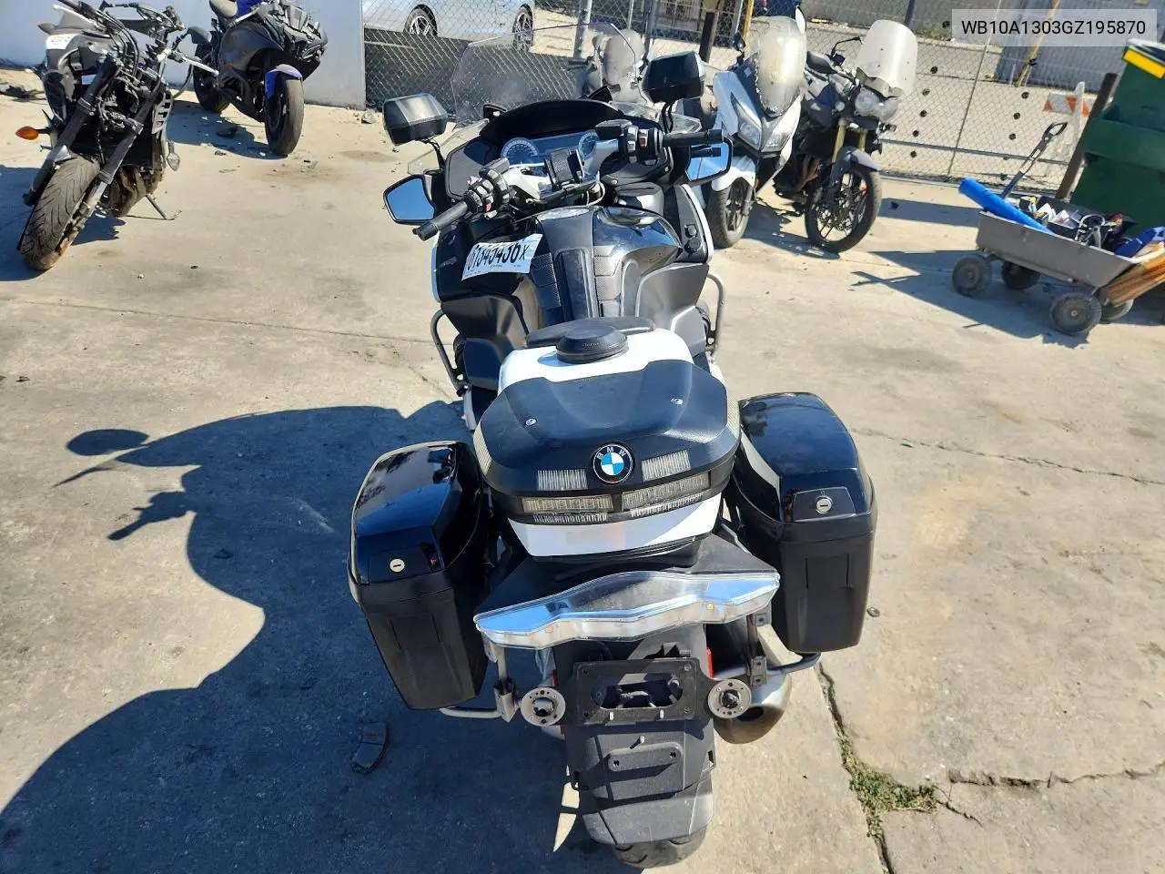 2016 BMW R1200 Rt VIN: WB10A1303GZ195870 Lot: 61345436