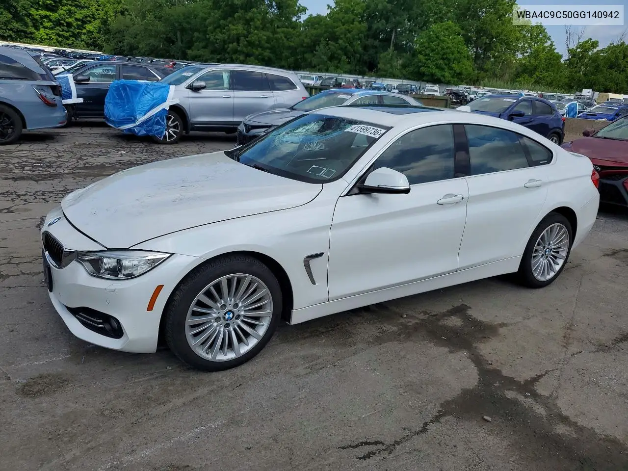 2016 BMW 428 Xi Gran Coupe Sulev VIN: WBA4C9C50GG140942 Lot: 61599736