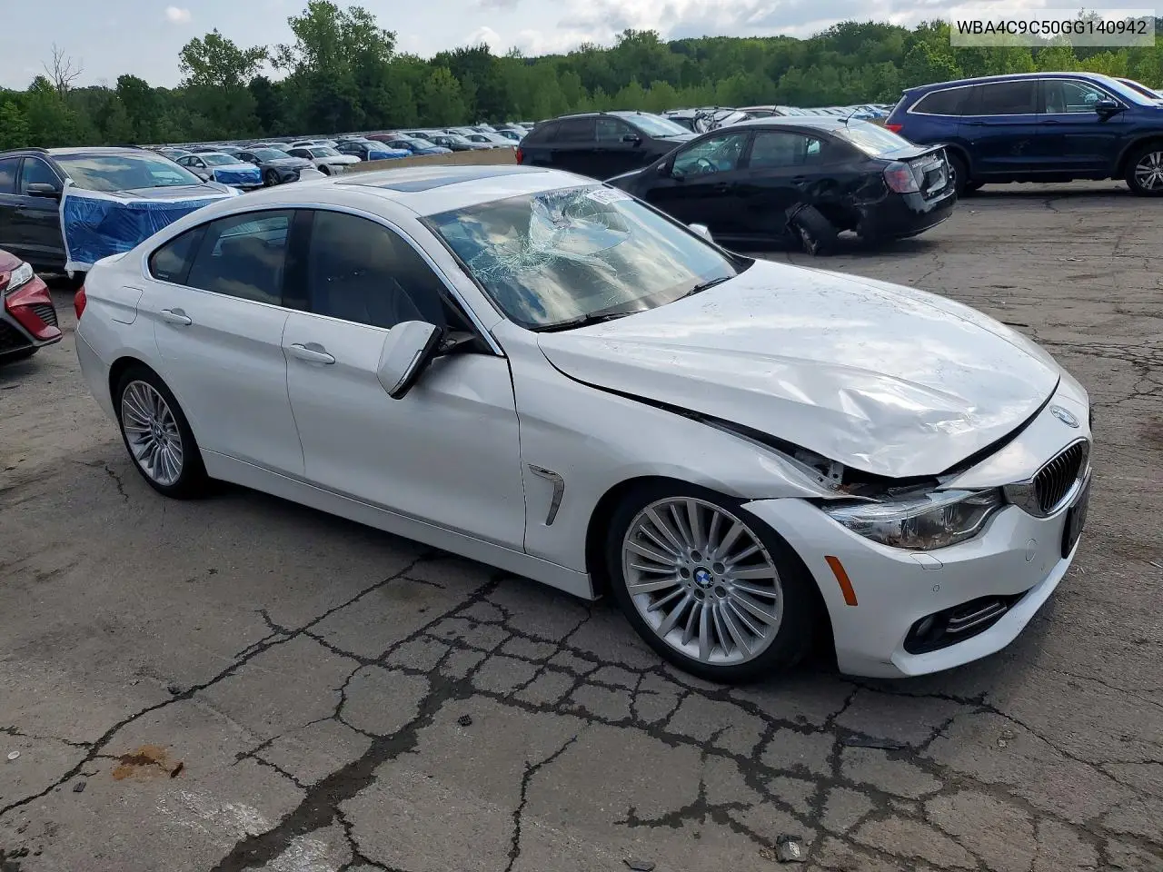 2016 BMW 428 Xi Gran Coupe Sulev VIN: WBA4C9C50GG140942 Lot: 61599736