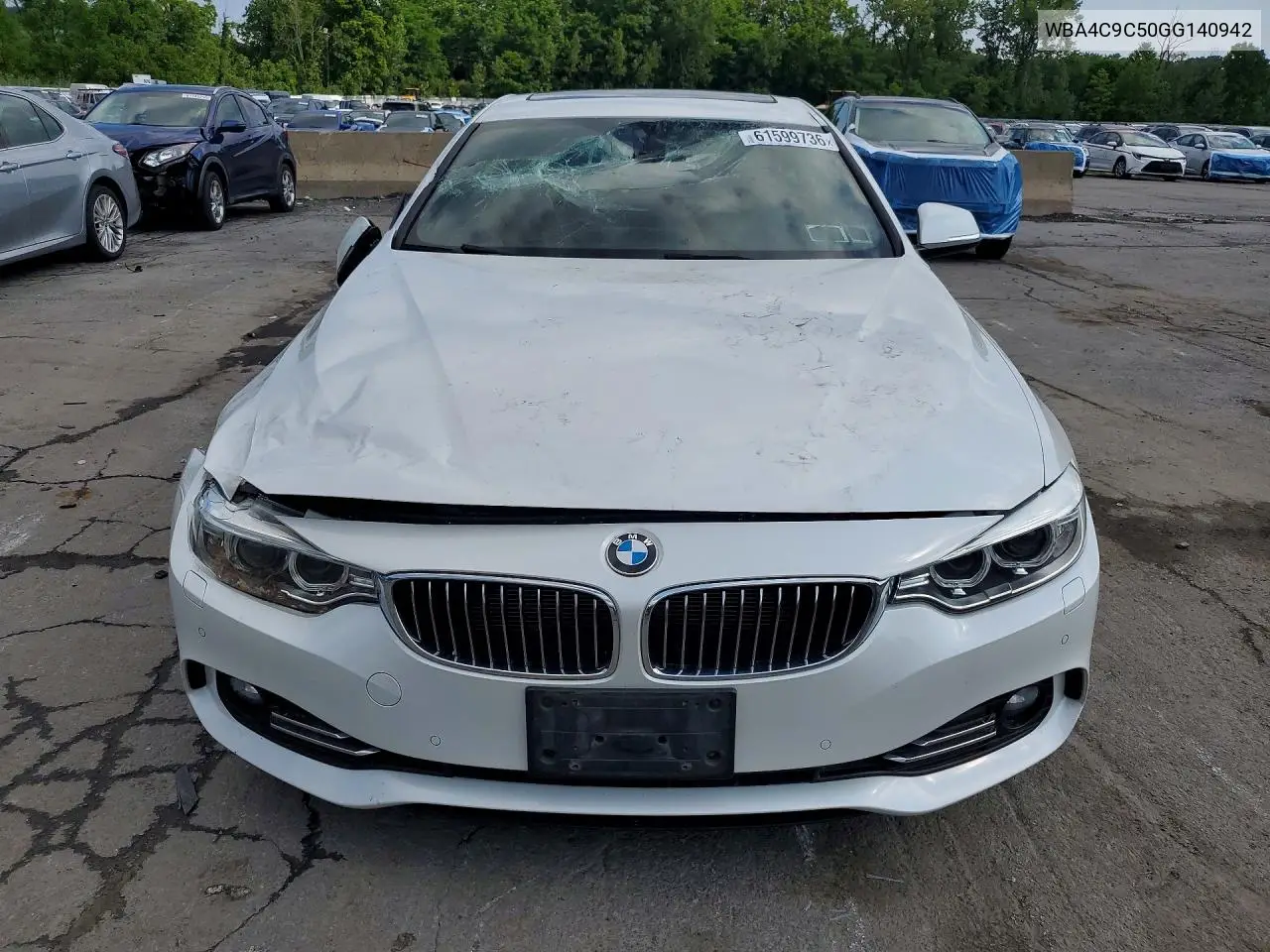 2016 BMW 428 Xi Gran Coupe Sulev VIN: WBA4C9C50GG140942 Lot: 61599736