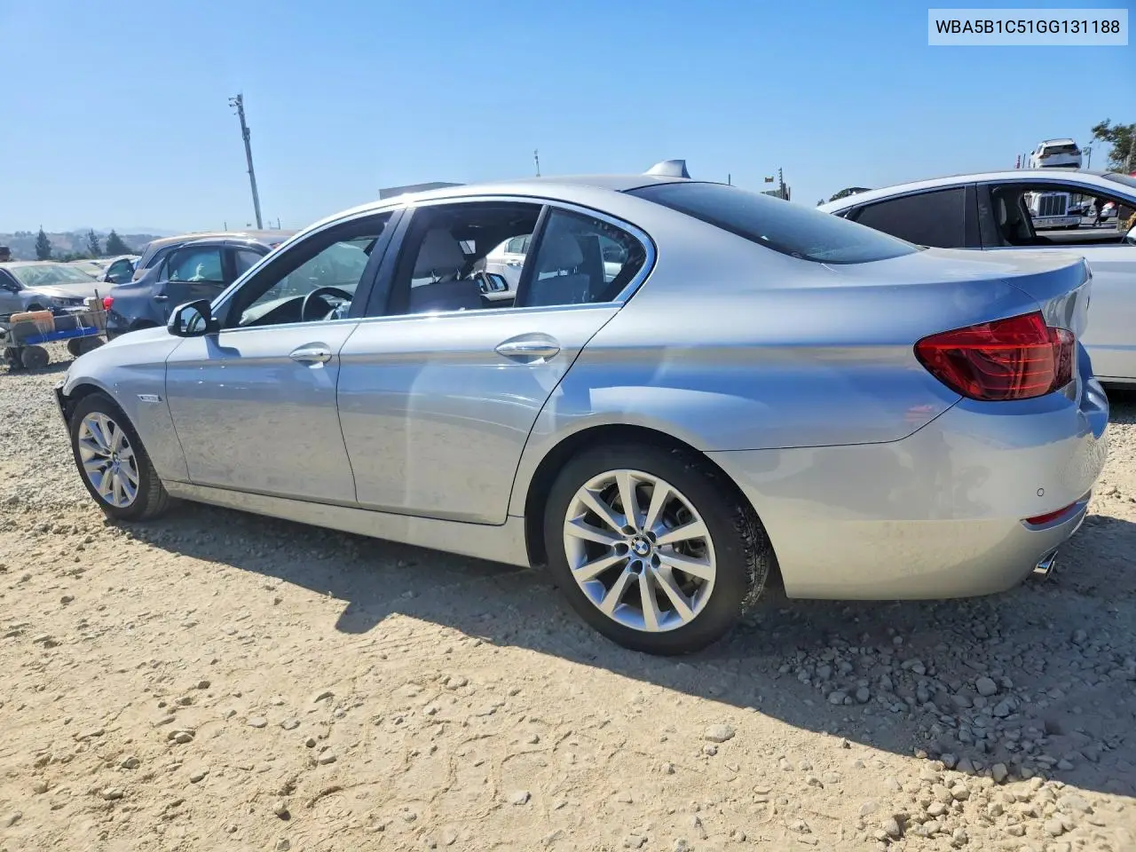 2016 BMW 535 I VIN: WBA5B1C51GG131188 Lot: 61713626