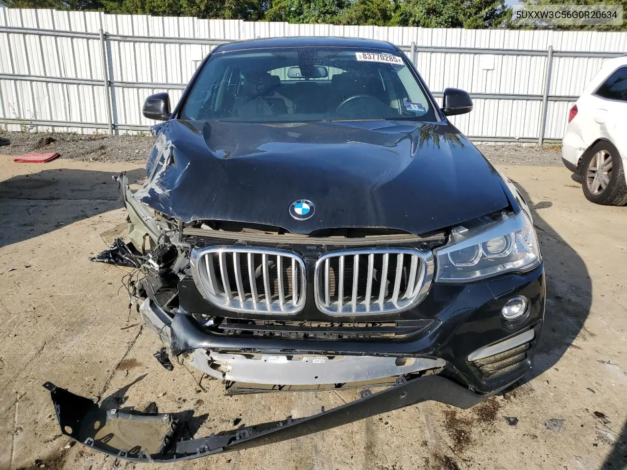 2016 BMW X4 xDrive28I VIN: 5UXXW3C56G0R20634 Lot: 83770285