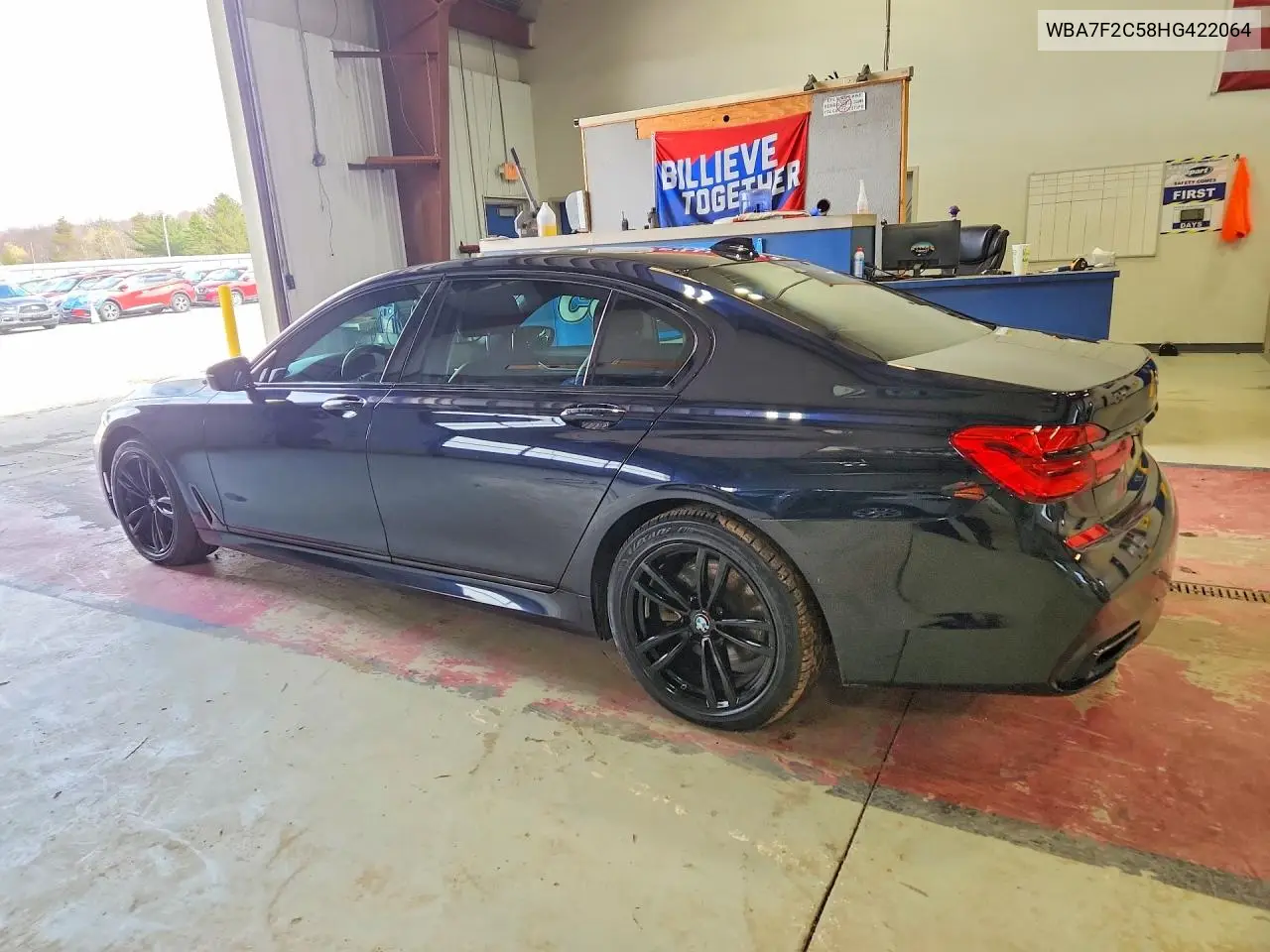 2017 BMW 750 Xi VIN: WBA7F2C58HG422064 Lot: 49186586