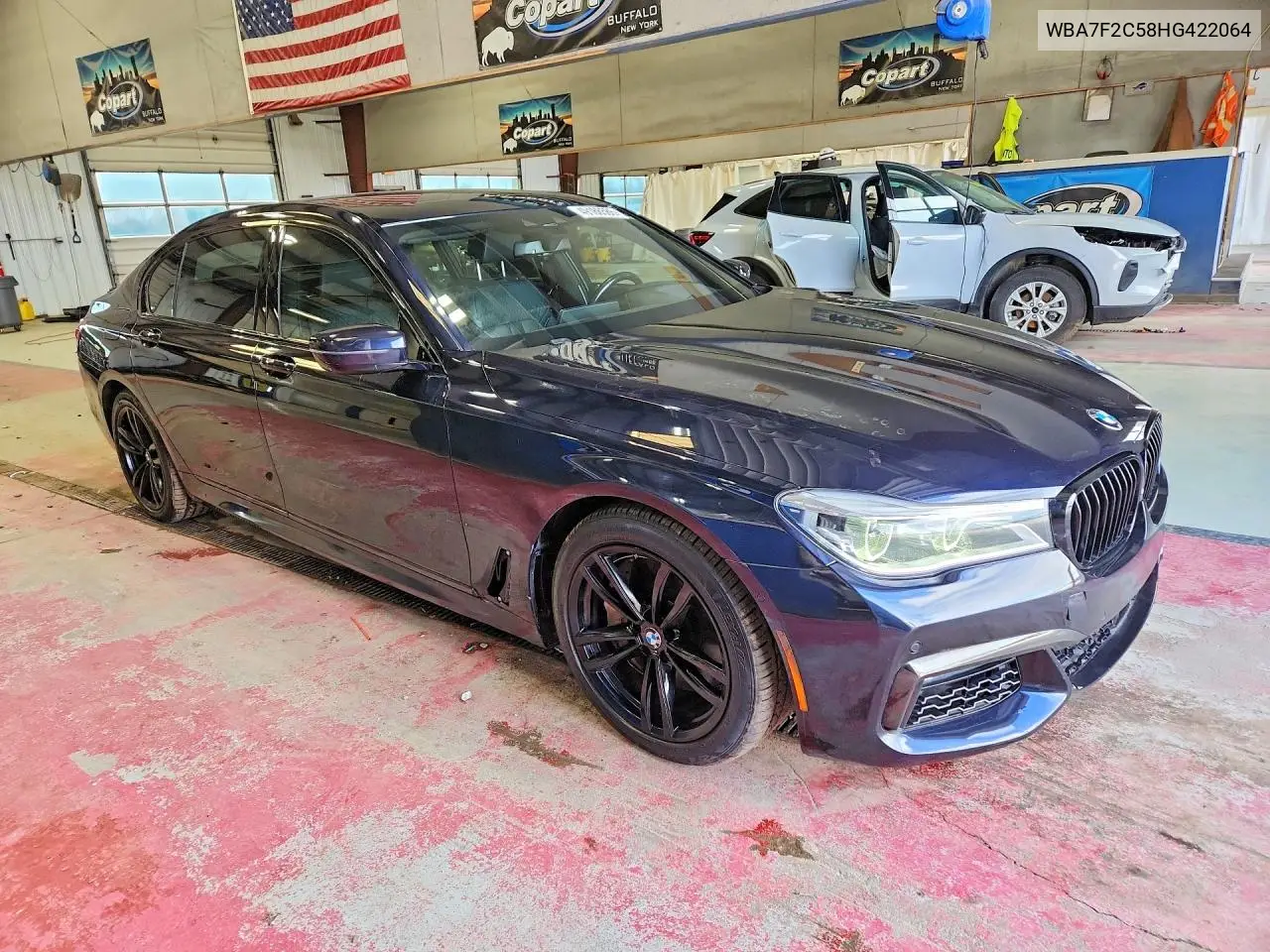 2017 BMW 750 Xi VIN: WBA7F2C58HG422064 Lot: 49186586