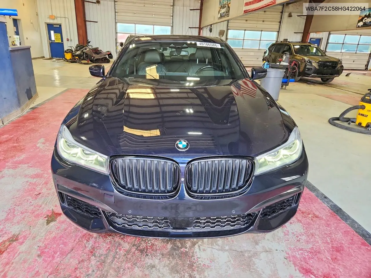 2017 BMW 750 Xi VIN: WBA7F2C58HG422064 Lot: 49186586