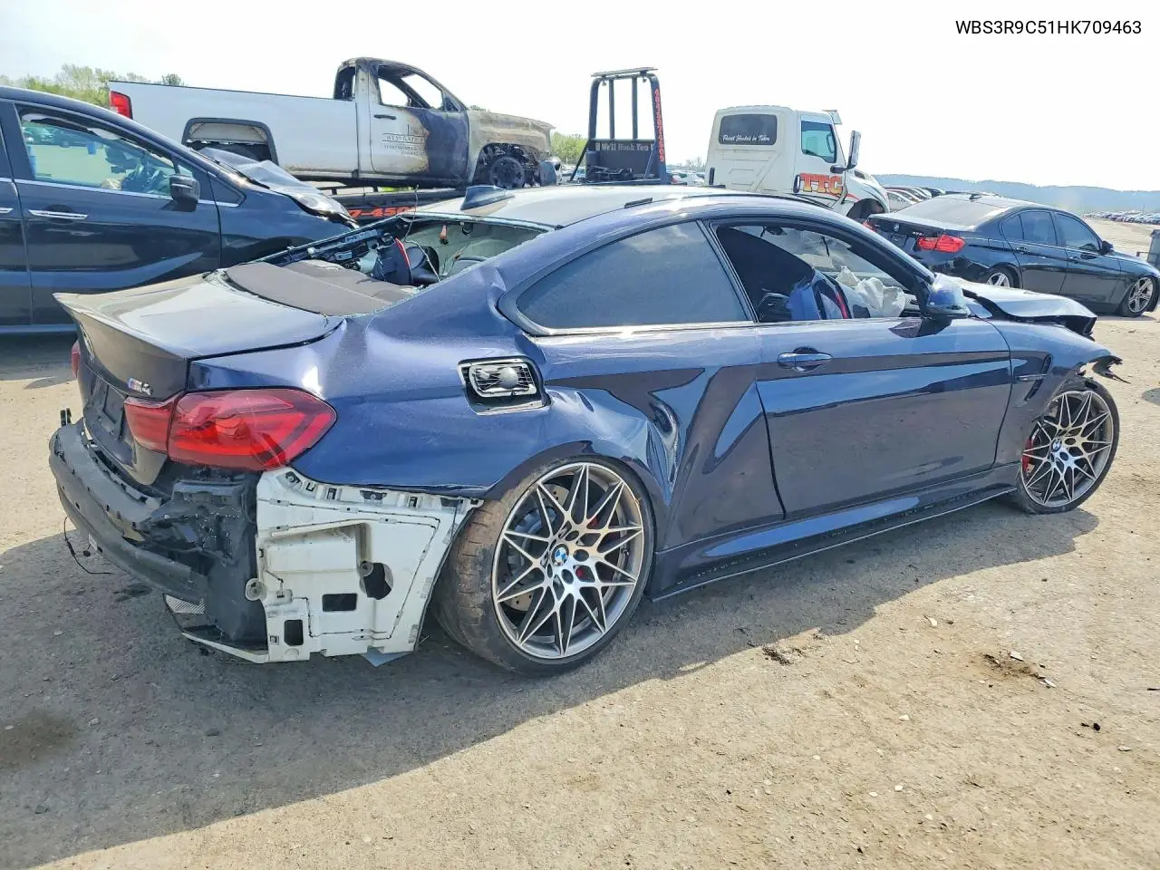 2017 BMW M4 VIN: WBS3R9C51HK709463 Lot: 50266806