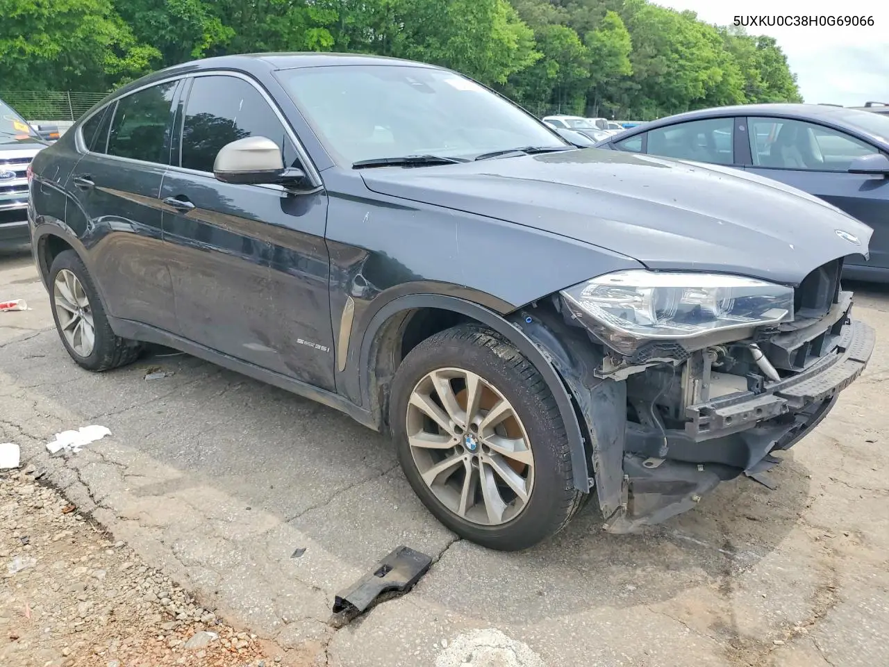 2017 BMW X6 Sdrive35I VIN: 5UXKU0C38H0G69066 Lot: 52684126