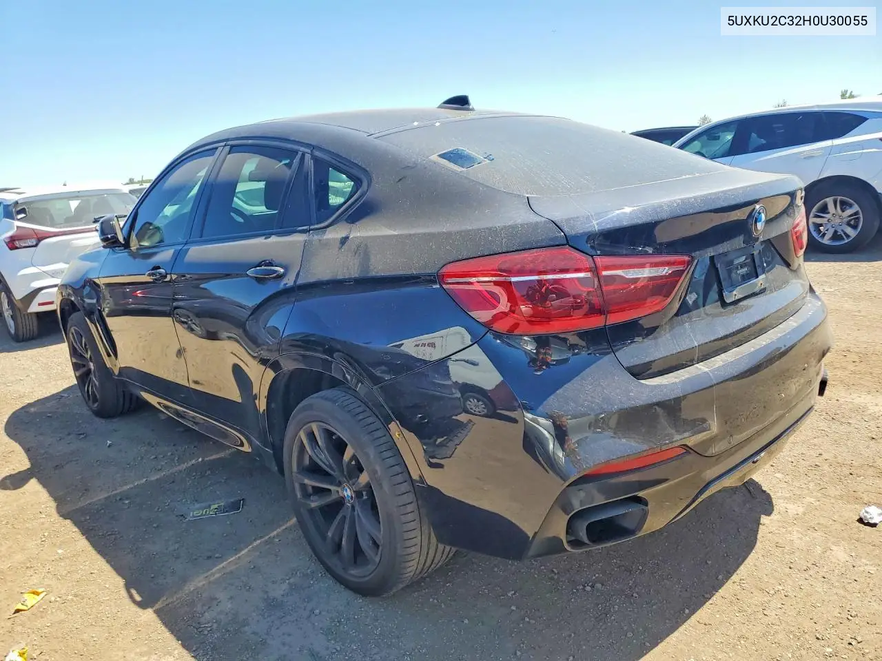 2017 BMW X6 xDrive35I VIN: 5UXKU2C32H0U30055 Lot: 53220076