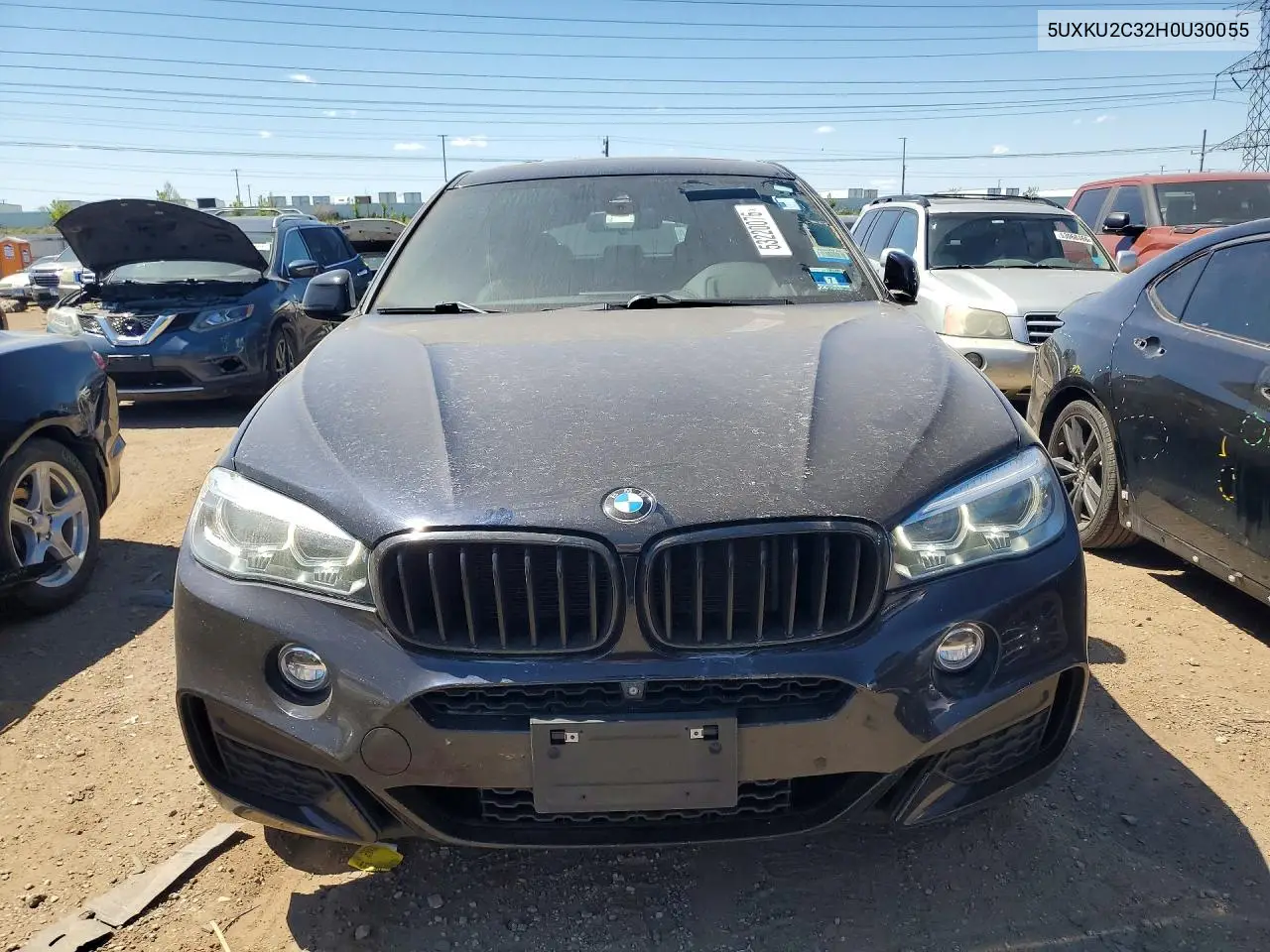 2017 BMW X6 xDrive35I VIN: 5UXKU2C32H0U30055 Lot: 53220076
