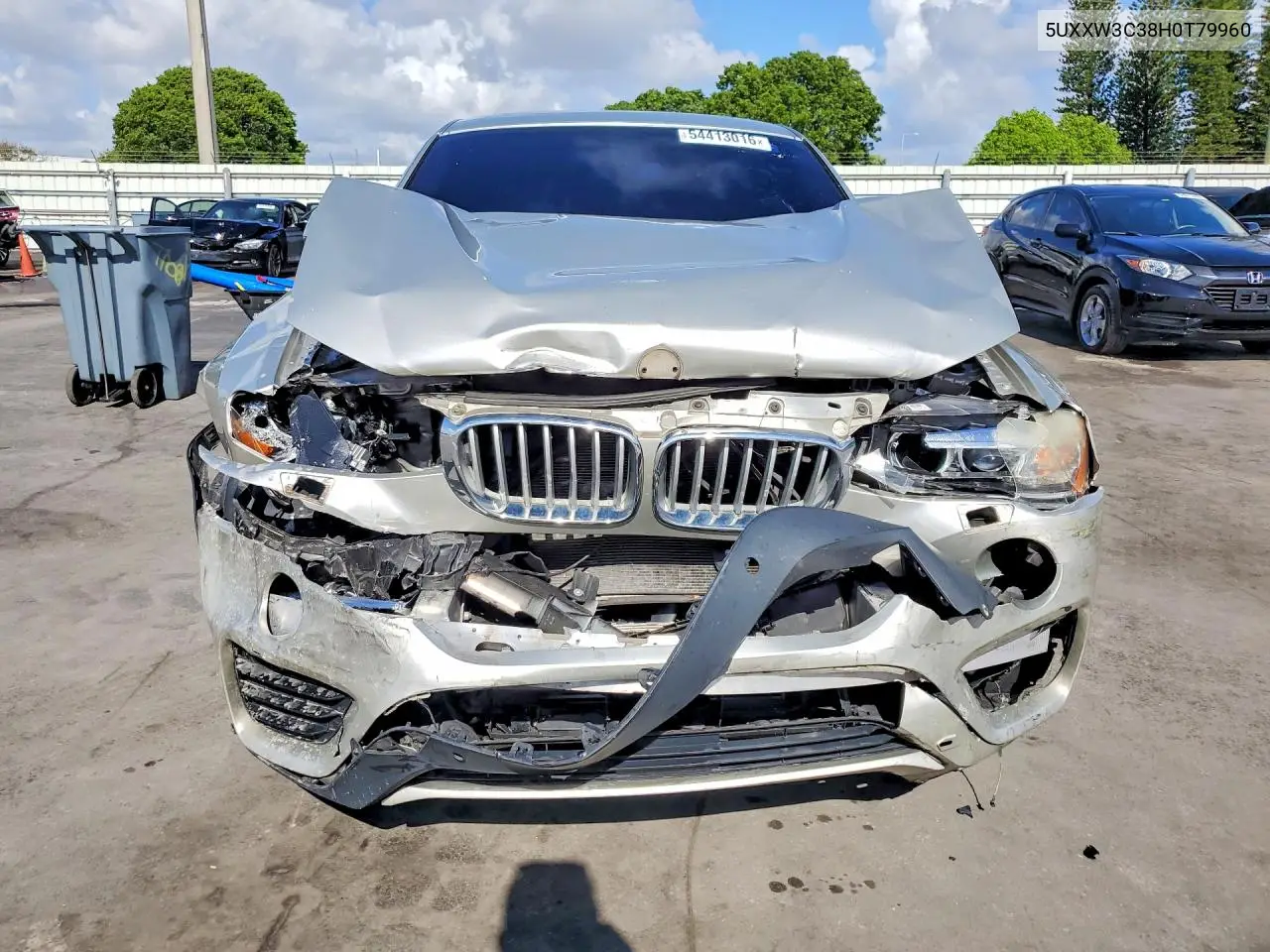 2017 BMW X4 VIN: 5UXXW3C38H0T79960 Lot: 54413016