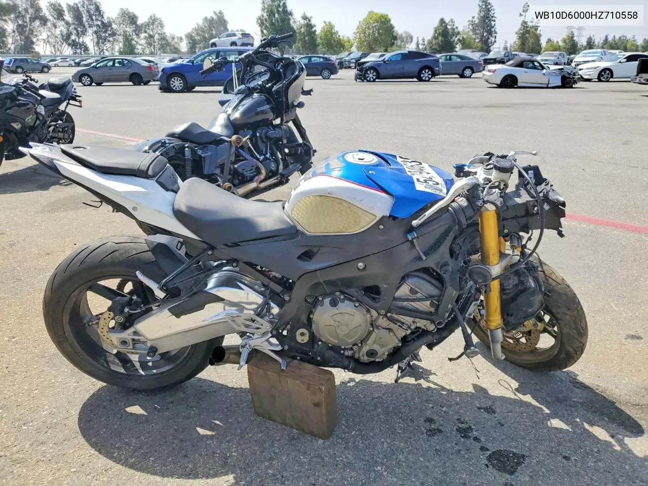 2017 BMW S 1000 Rr VIN: WB10D6000HZ710558 Lot: 54794636