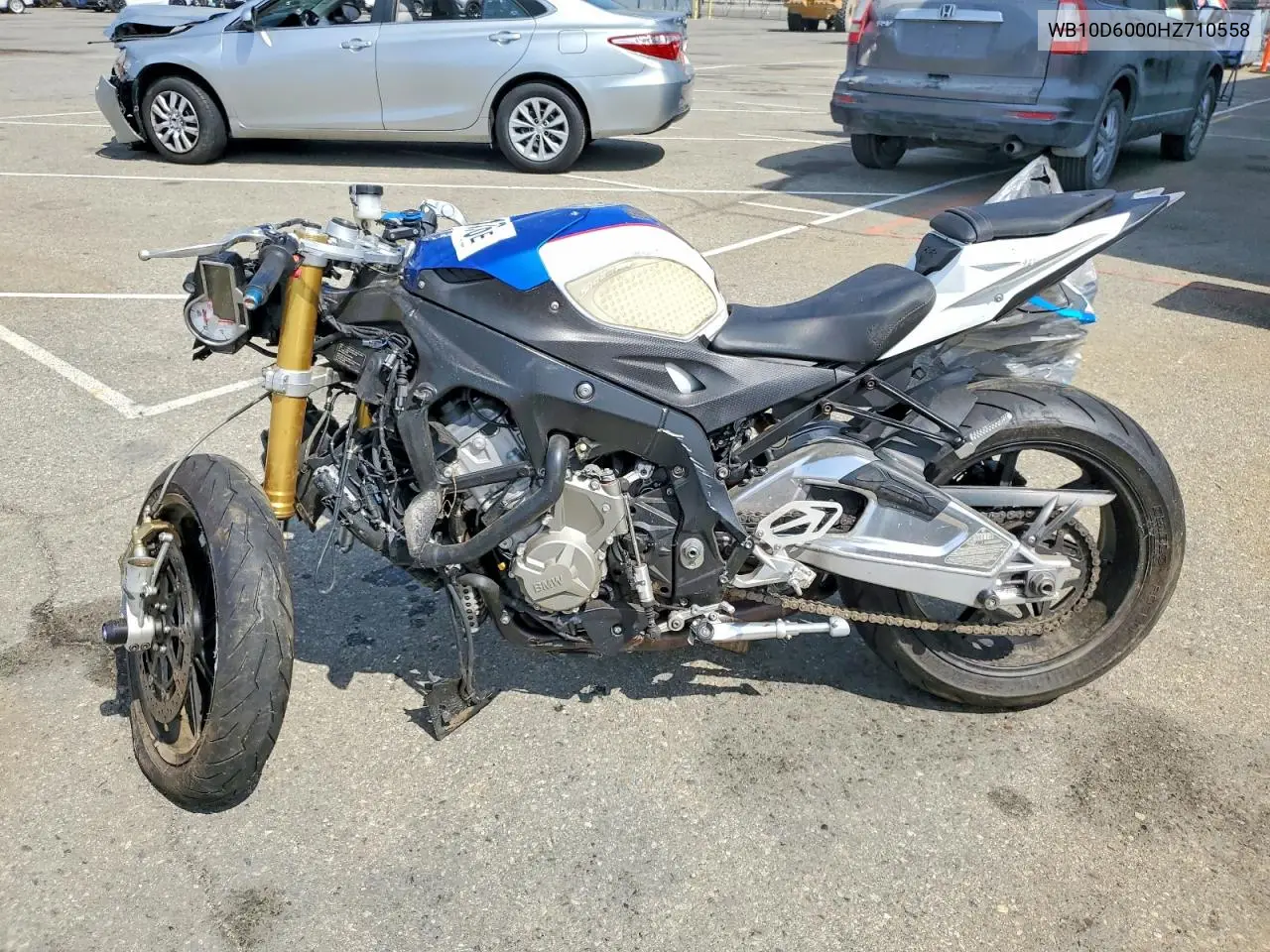 2017 BMW S 1000 Rr VIN: WB10D6000HZ710558 Lot: 54794636