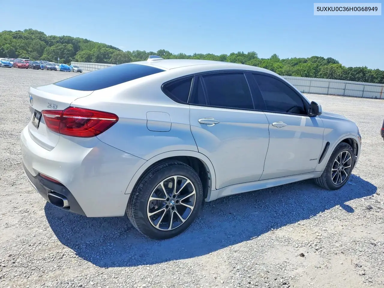 2017 BMW X6 Sdrive35I VIN: 5UXKU0C36H0G68949 Lot: 55965506