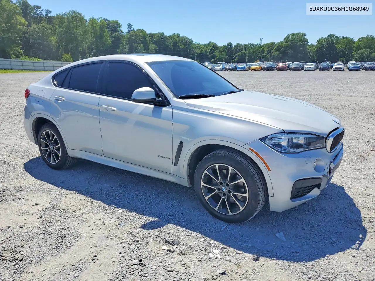 2017 BMW X6 Sdrive35I VIN: 5UXKU0C36H0G68949 Lot: 55965506