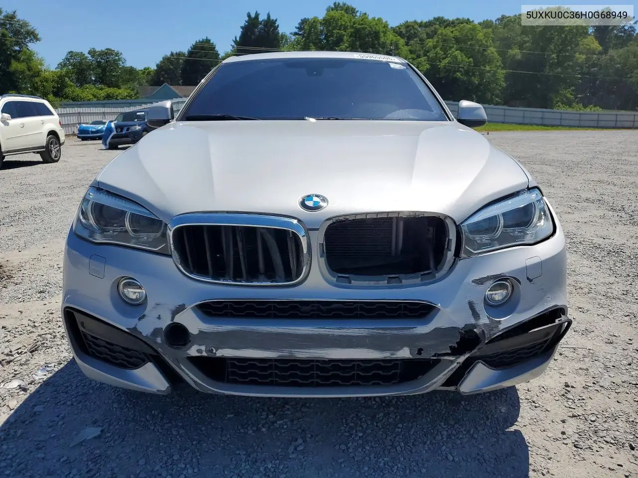 2017 BMW X6 Sdrive35I VIN: 5UXKU0C36H0G68949 Lot: 55965506