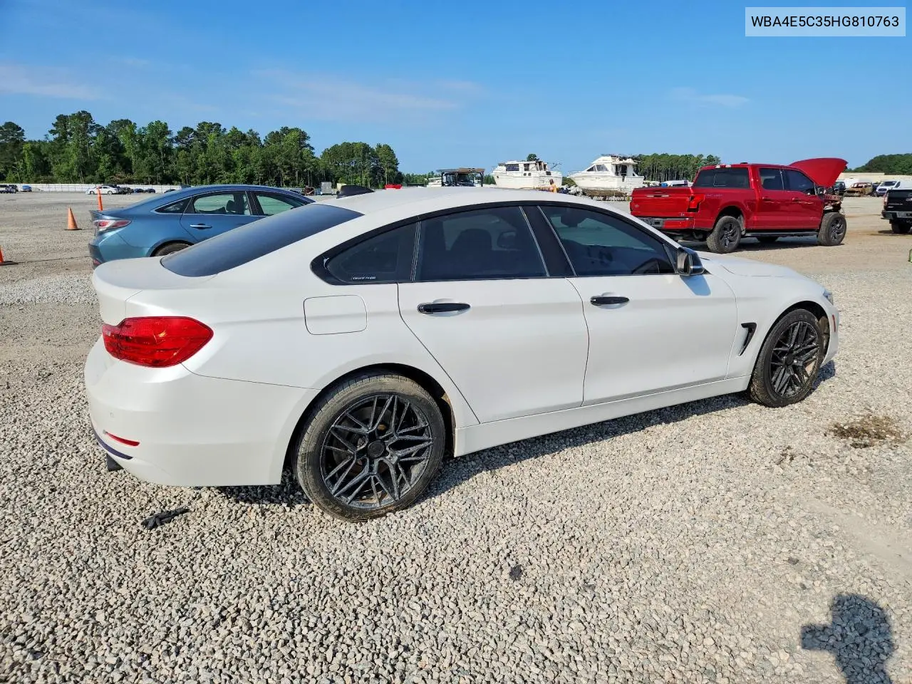 2017 BMW 440Xi Gran Coupe VIN: WBA4E5C35HG810763 Lot: 57024676
