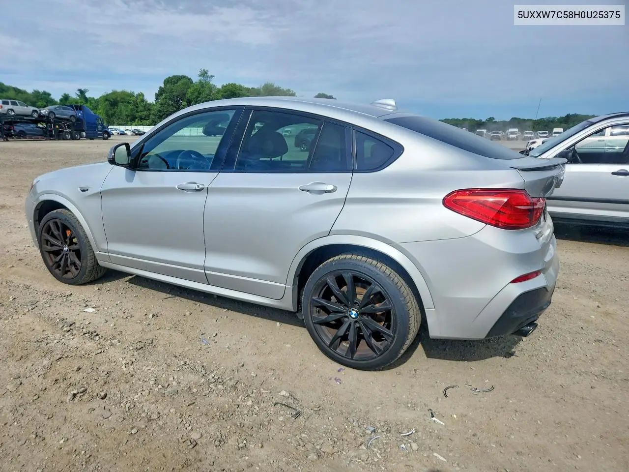 2017 BMW X4 xDrivem40I VIN: 5UXXW7C58H0U25375 Lot: 57941026