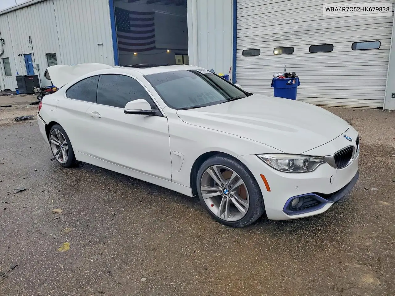 2017 BMW 430I VIN: WBA4R7C52HK679838 Lot: 58213146