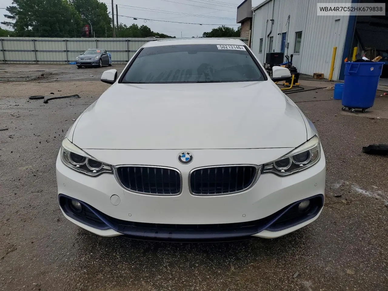 2017 BMW 430I VIN: WBA4R7C52HK679838 Lot: 58213146