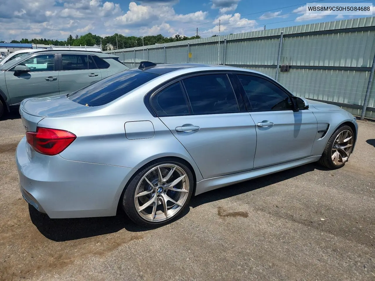 2017 BMW M3 VIN: WBS8M9C50H5G84688 Lot: 58692786