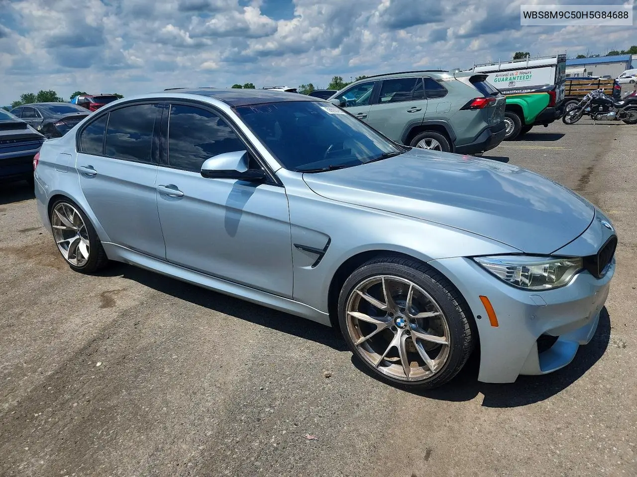 2017 BMW M3 VIN: WBS8M9C50H5G84688 Lot: 58692786