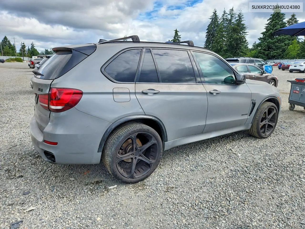2017 BMW X5 Sdrive35I VIN: 5UXKR2C33H0U24380 Lot: 59015566